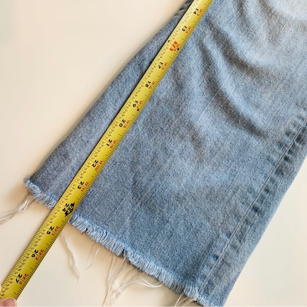 Sam Edelman Chelsea High Rise Wide Leg Crop Denim Jeans - Picture 11 of 12